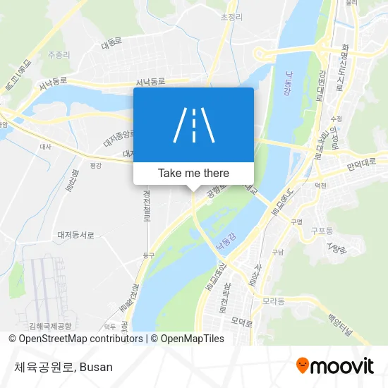 체육공원로 map