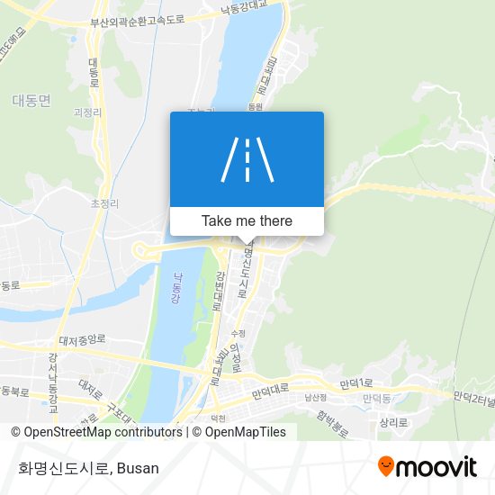 화명신도시로 map