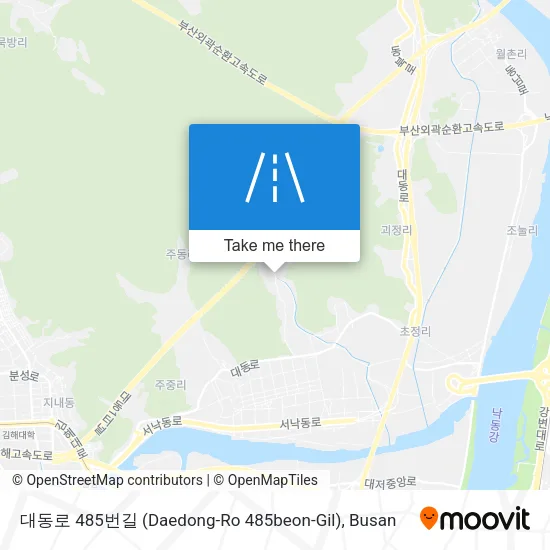 대동로 485번길 (Daedong-Ro 485beon-Gil) map