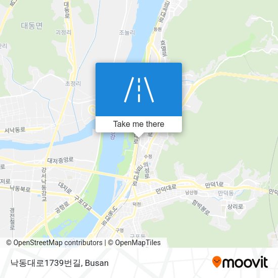 낙동대로1739번길 map
