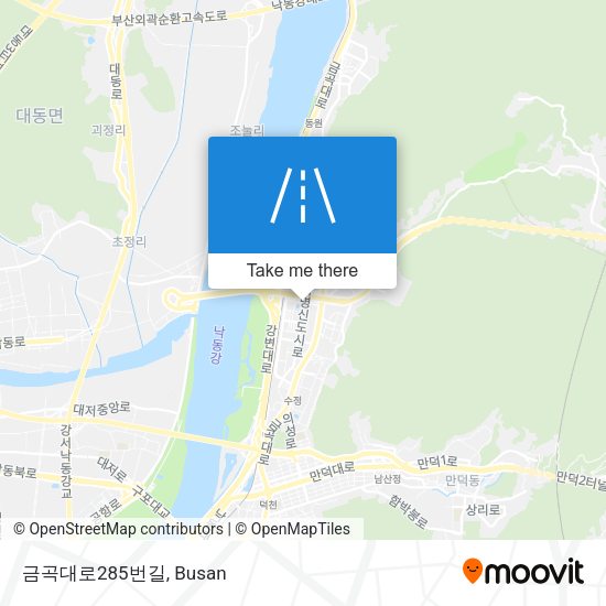 금곡대로285번길 map