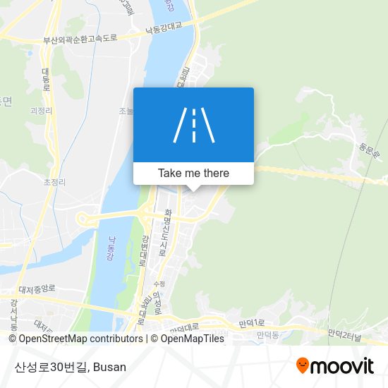 산성로30번길 map