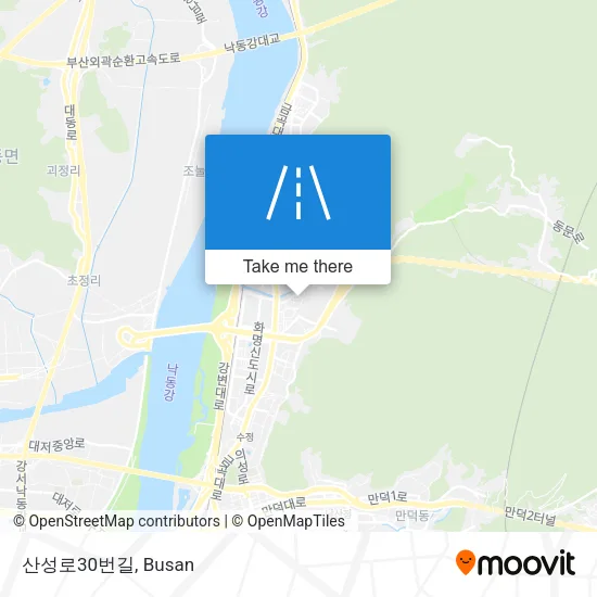 산성로30번길 map