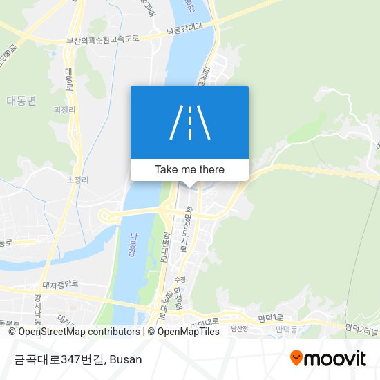 금곡대로347번길 map