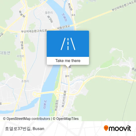 효열로37번길 map