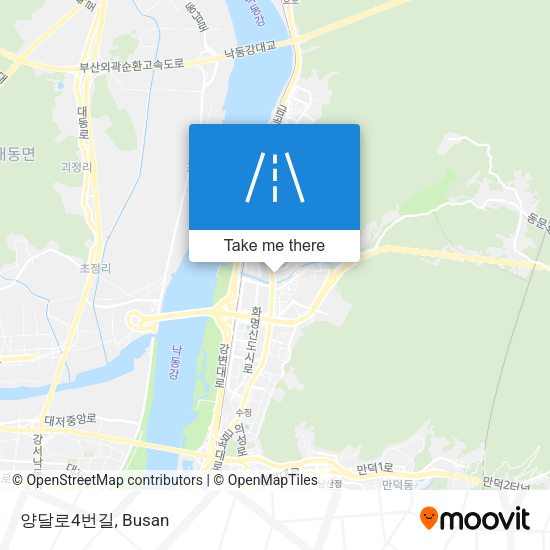 양달로4번길 map