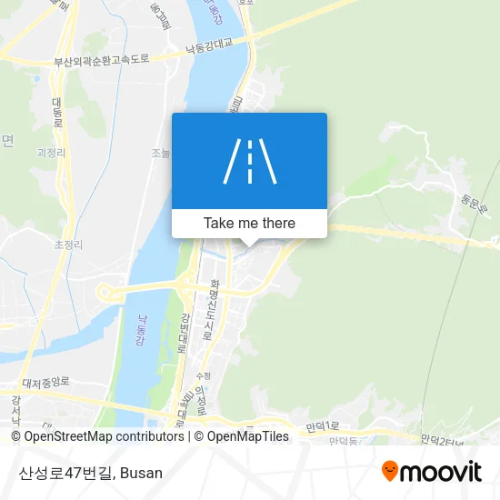 산성로47번길 map