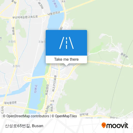 산성로65번길 map