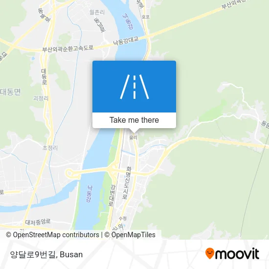 양달로9번길 map