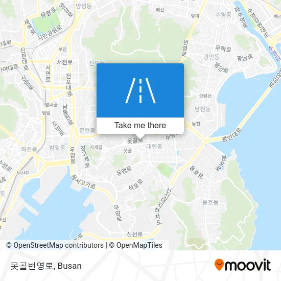 못골번영로 map