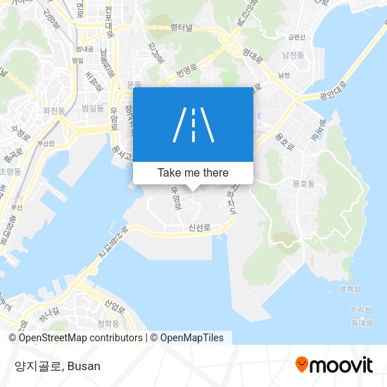 양지골로 map