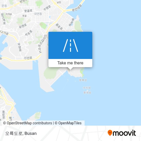 오륙도로 map