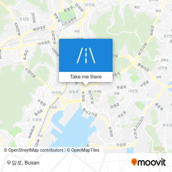 우암로 map