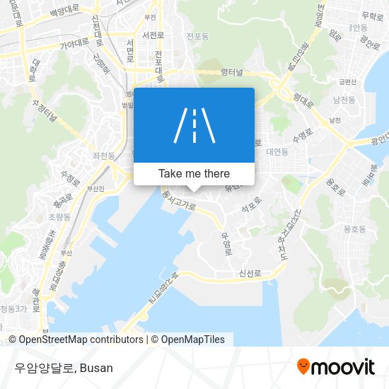 우암양달로 map