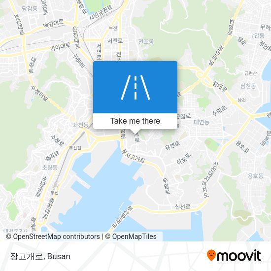 장고개로 map