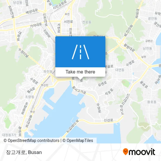 장고개로 map