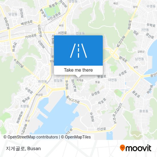지게골로 map