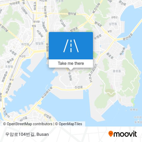 우암로104번길 map
