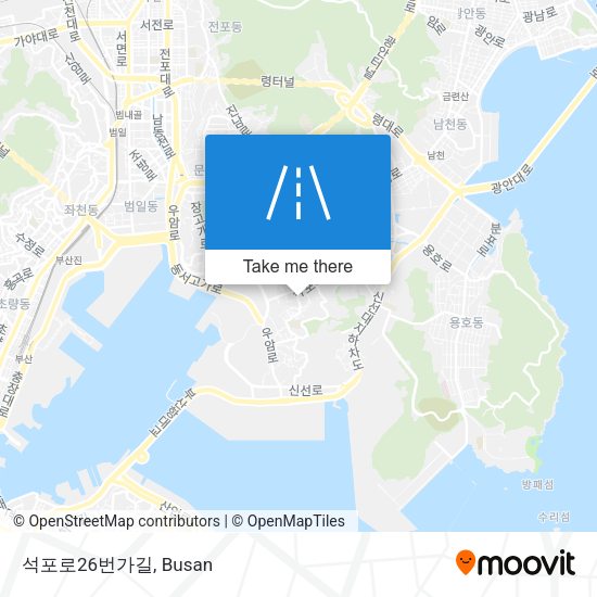 석포로26번가길 map