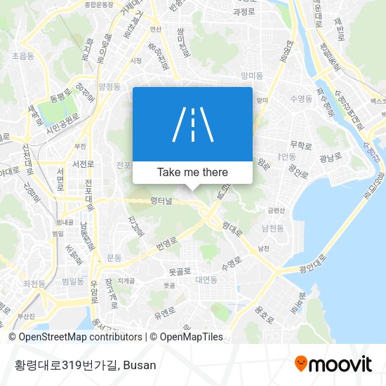 황령대로319번가길 map