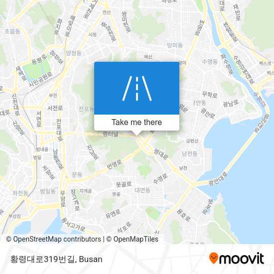 황령대로319번길 map
