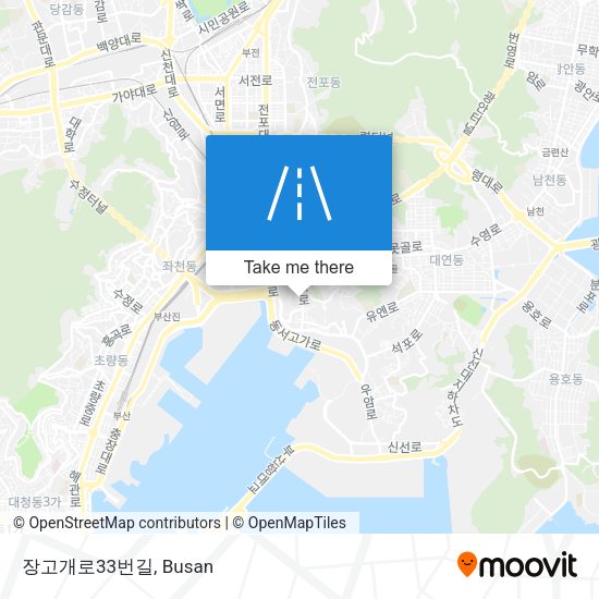 장고개로33번길 map