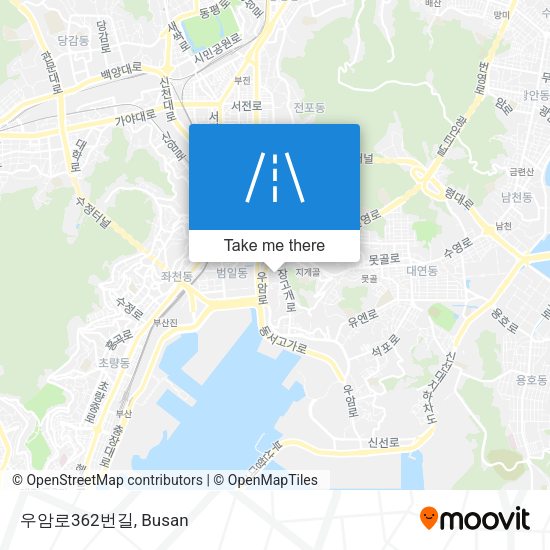 우암로362번길 map