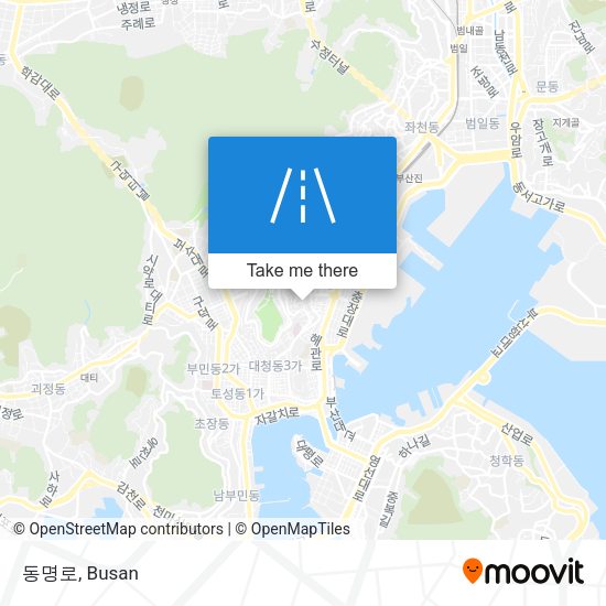 동명로 map