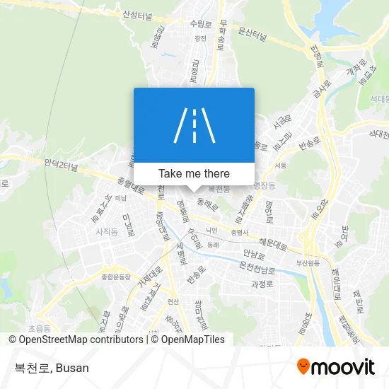복천로 map