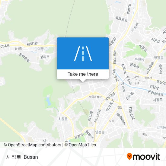 사직로 map