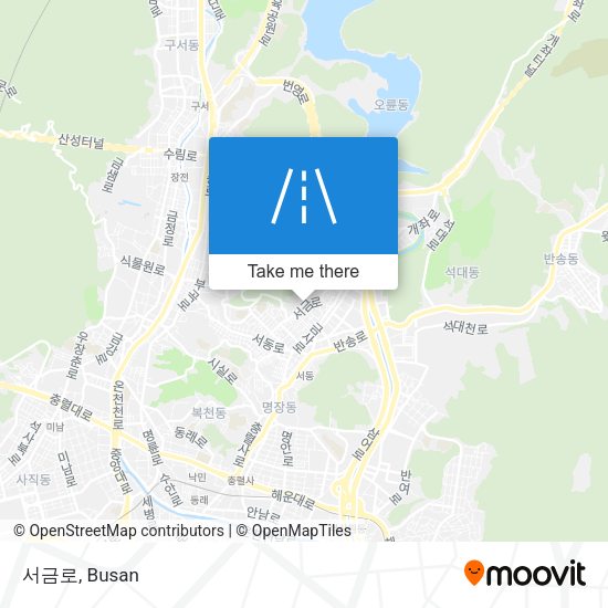 서금로 map