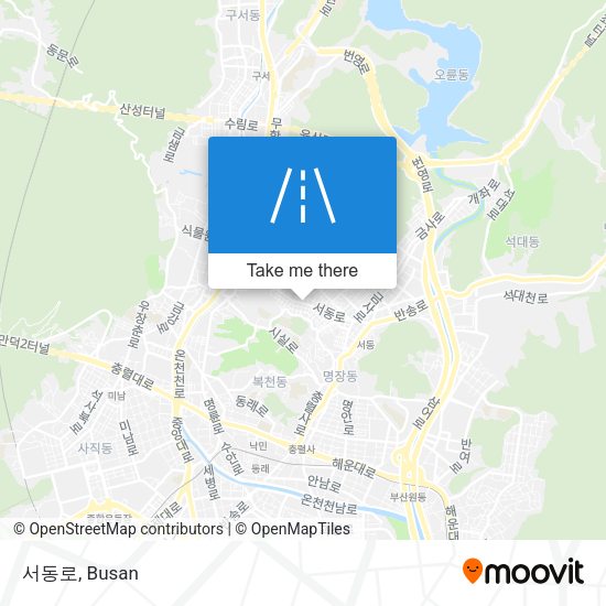 서동로 map
