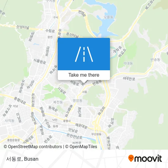 서동로 map