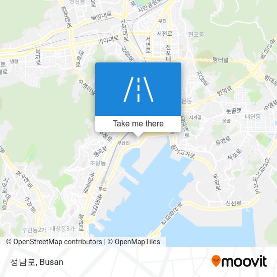 성남로 map