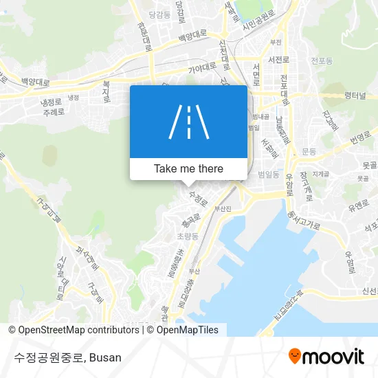 수정공원중로 map