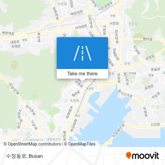 수정동로 map