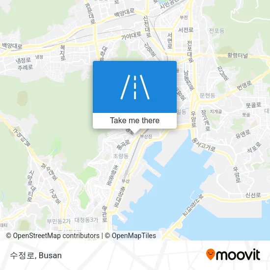 수정로 map