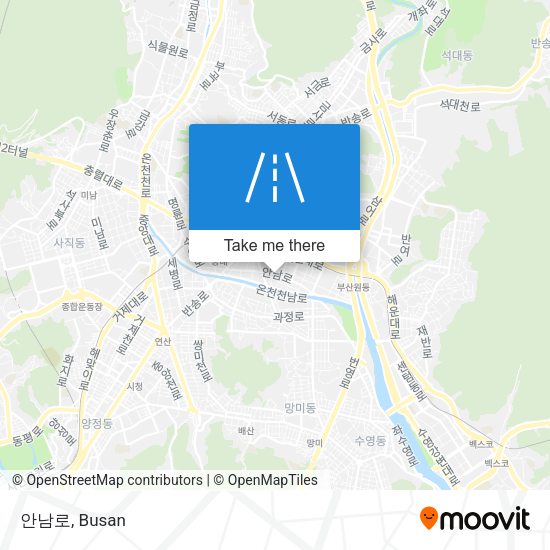안남로 map