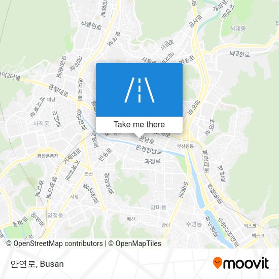 안연로 map