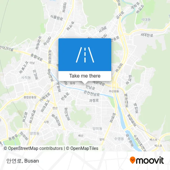 안연로 map