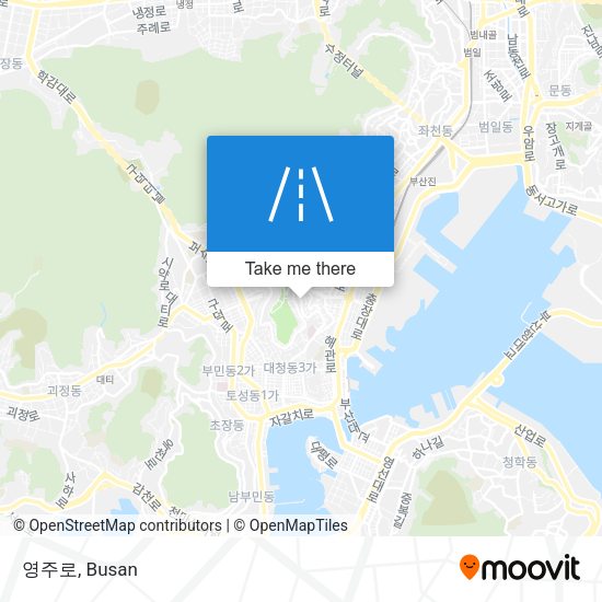 영주로 map