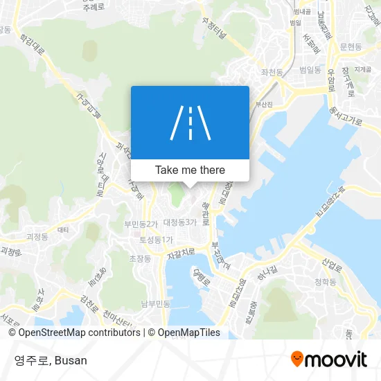 영주로 map