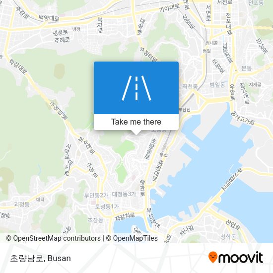 초량남로 map