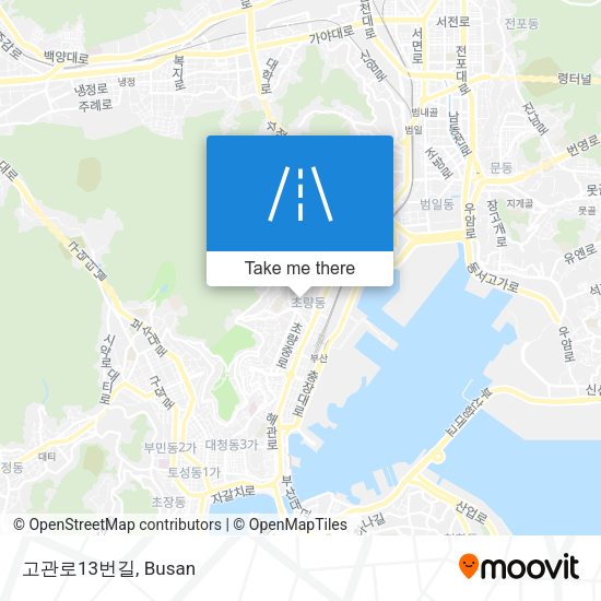 고관로13번길 map