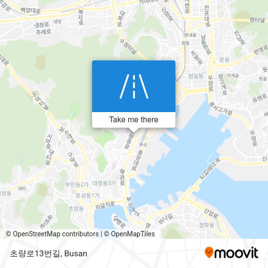 초량로13번길 map