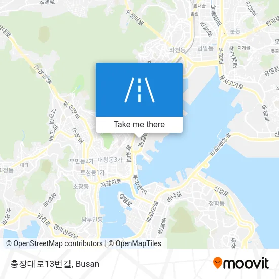 충장대로13번길 map