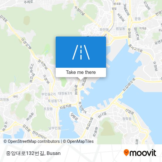 중앙대로132번길 map