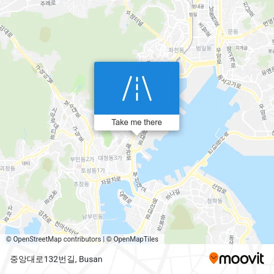 중앙대로132번길 map
