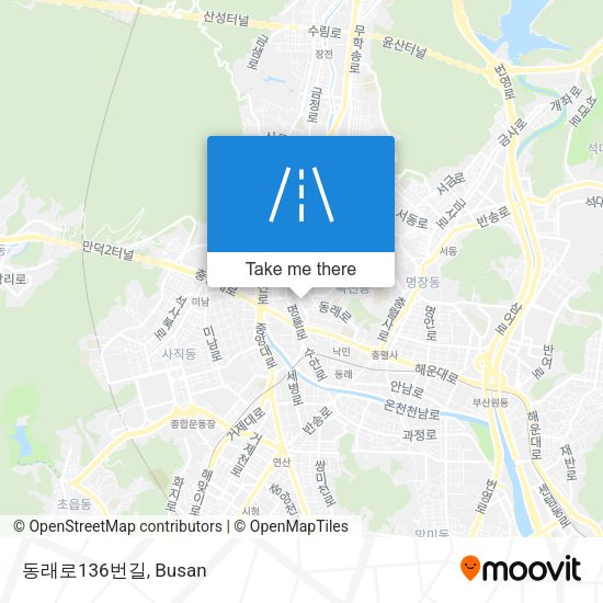 동래로136번길 map
