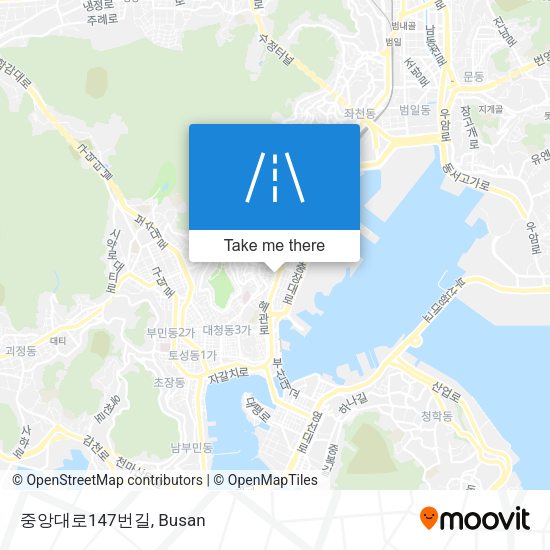 중앙대로147번길 map